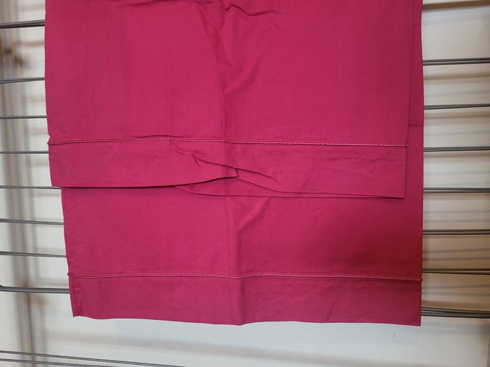 Taie de traversin rose fushia - photo numéro 2