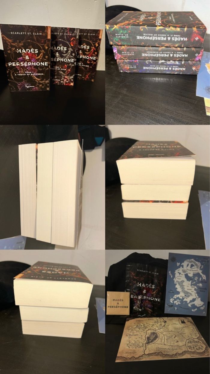 Hadès et Perséphone T1-2-3 + Goodies