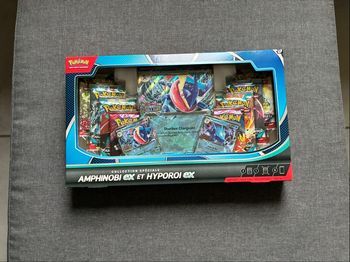 Promo -30% Coffret rare Pokémon neuf Amphinobi Ex et Hyporoi Ex