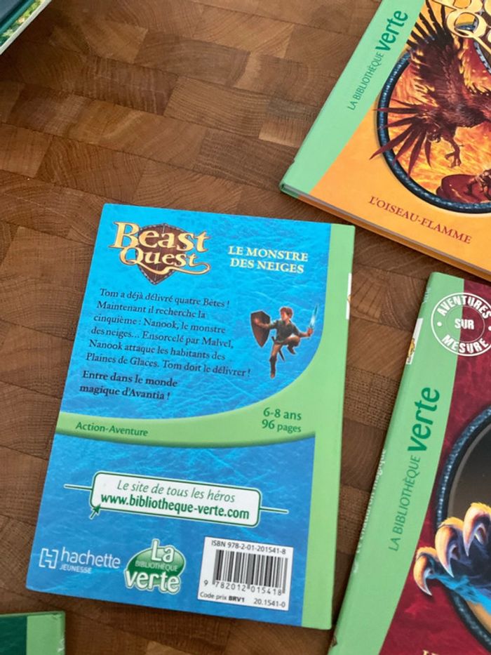 Lot de 5 livres bibliothèque verte - photo numéro 9