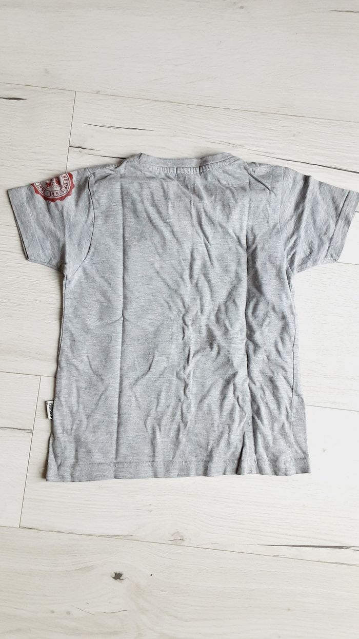 Vêtement garçon tee-shirt manches courtes gris French collection gris 6 ans - photo numéro 3