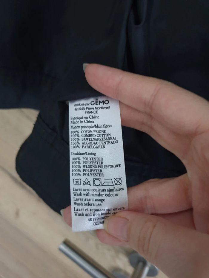 Veste noire homme - photo numéro 8