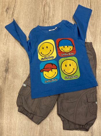 Ensemble Smiley 12 mois