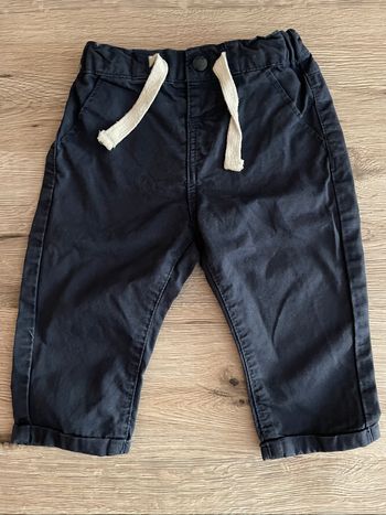 Pantalon bleu marine Kiabi