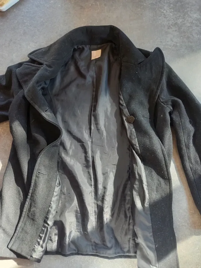 Manteau noir 40 - photo numéro 4