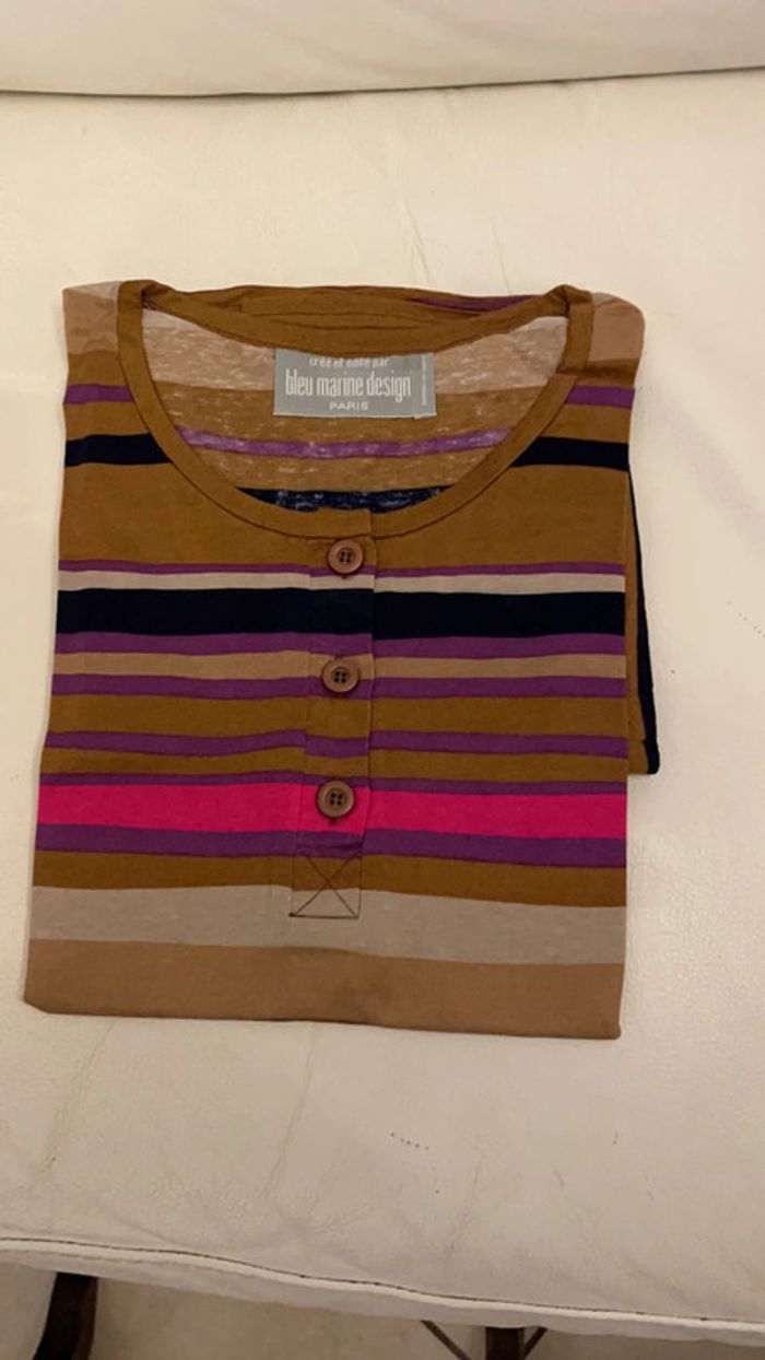 T-shirt à rayures