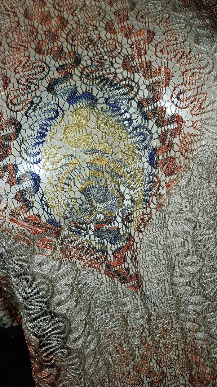 Top poncho broderie neuf taille S/M - photo numéro 8