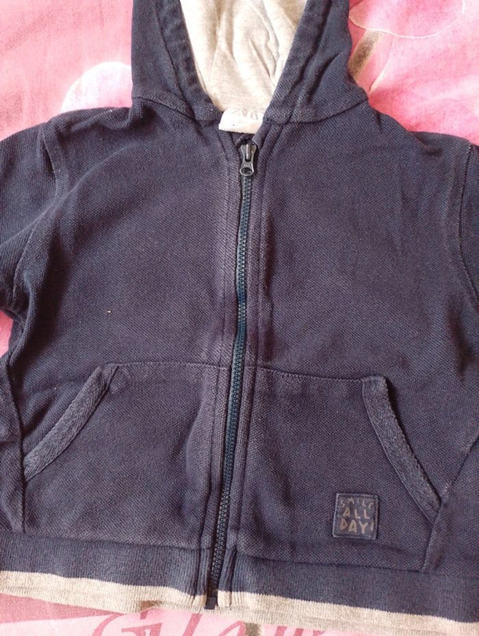 #manu_7896garcon2ans gilet zippé - photo numéro 2