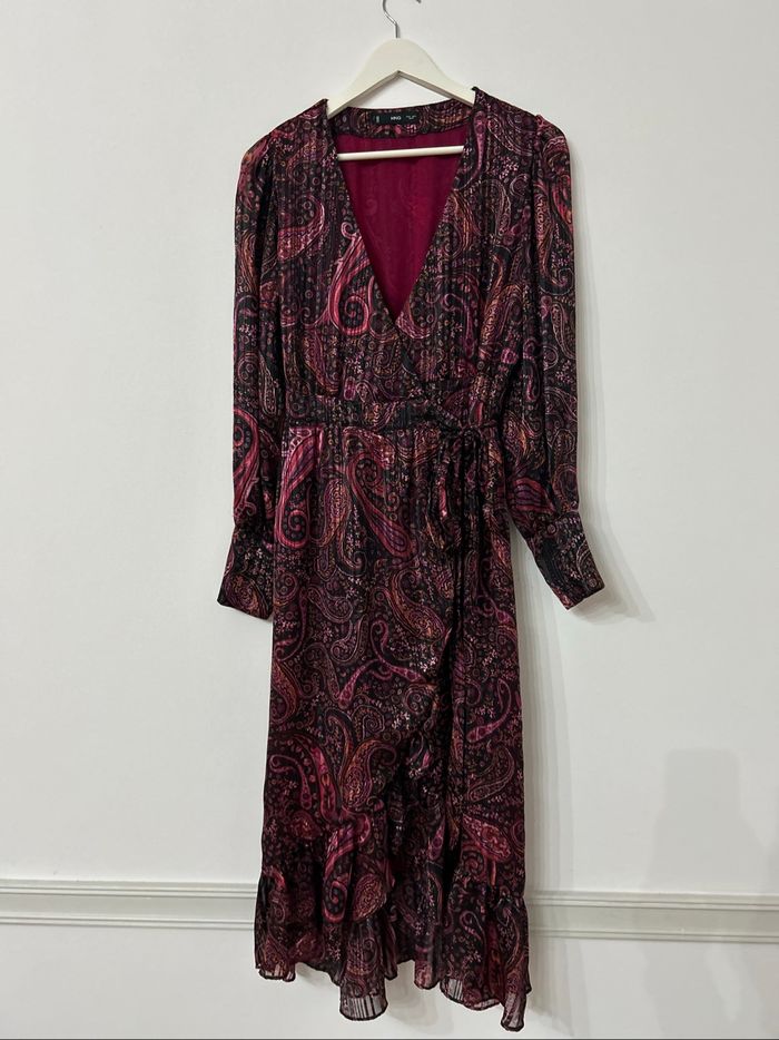 Robe longue MANGO