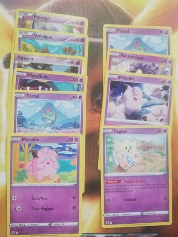 Lot cartes pokemon