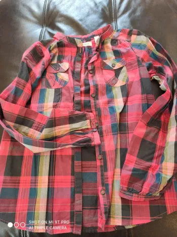Chemise Okaïdi 10 ans