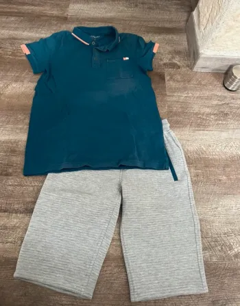 Ensemble polo short inextenso 12 ans