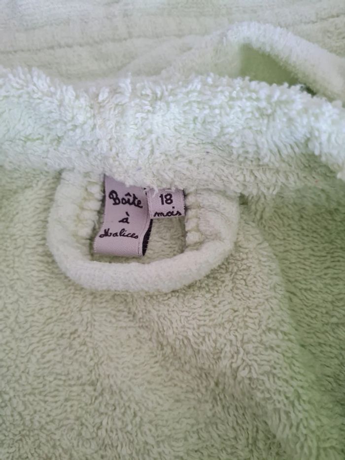Peignoir éponge 18 mois boîte à malices - photo numéro 4