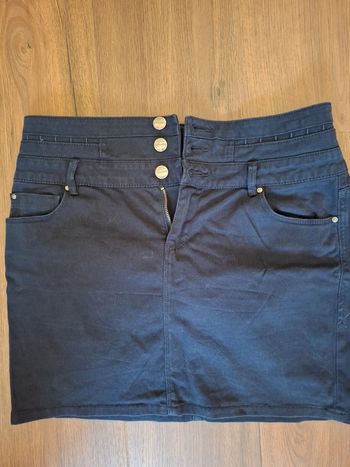 Jupe bleue marine