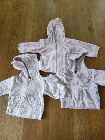 Vestes bébés filles en 1 mois