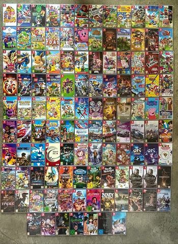 Jeu switch (prix en descriptif)