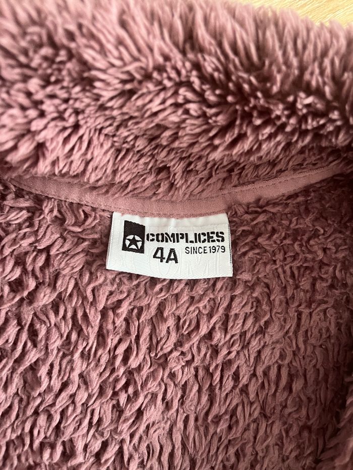 Veste polaire violette fille 4 ans complices - photo numéro 3