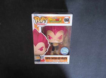 Figurine Funko Pop / Super Saiyan God Vegeta 1868 / Dragon Ball Super / Spécial édition