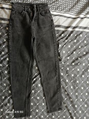 Jeans coupe 'mom'taille32