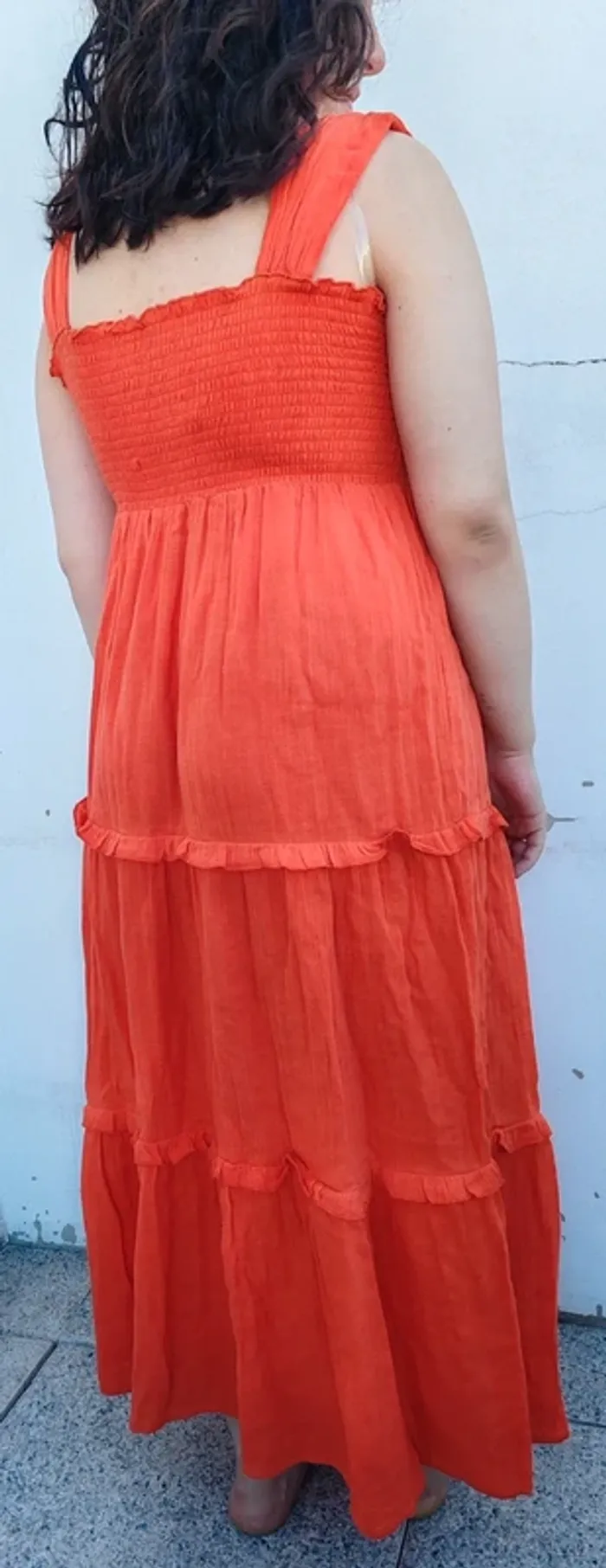Robe longue Jolie Jolie Petite Mendigote - Taille XS - 100% Coton - photo numéro 2