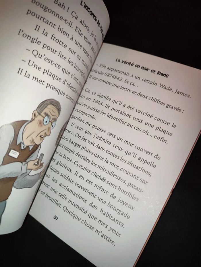 Livre l'inconnu de L'île Mathis - photo numéro 6