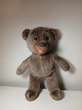 Peluche petit ours brun environ 33 cm