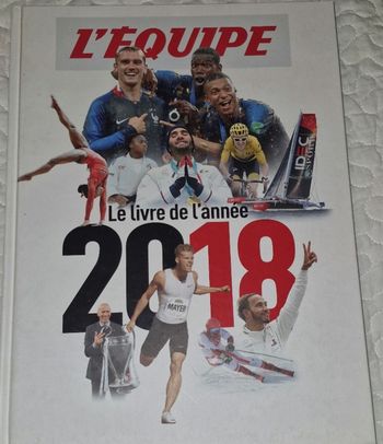Livre de l'année de l'équipe 2018