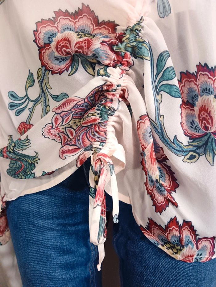 Pinko | Blouse fleurie | t 40 - photo numéro 3