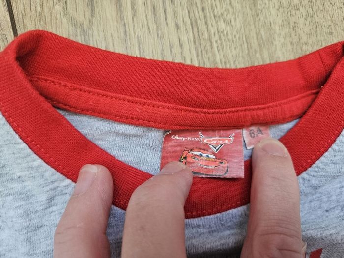 Pyjama en coton rouge et gris Cars 6 ans - photo numéro 5