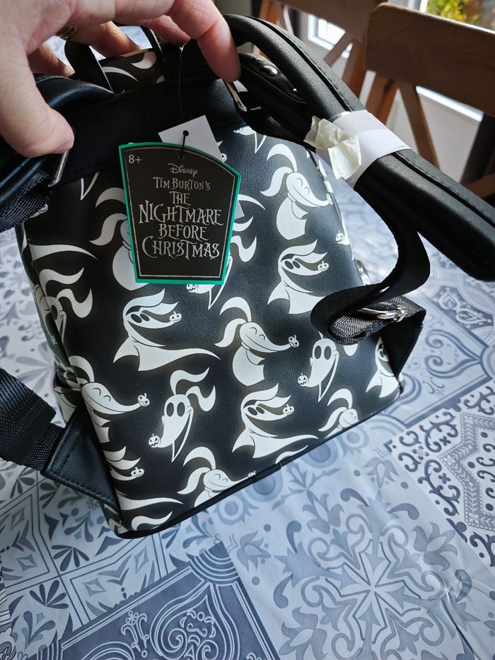 Sac Loungefly Zéro (l'étrange Noël de Mr Jack) Disney - photo numéro 4