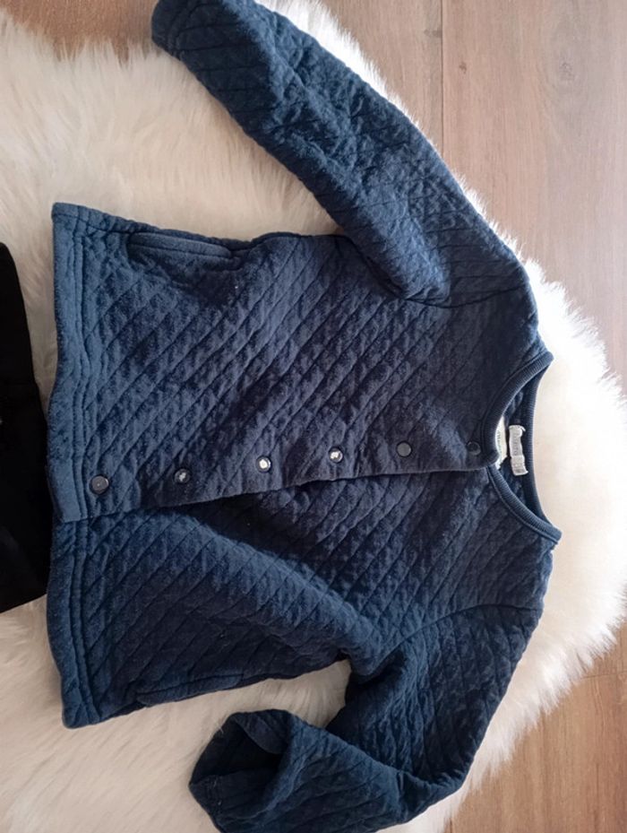 Lot fille 3 ans legging Zara 3/4 ans + gilet molletonné bout'chou - photo numéro 4