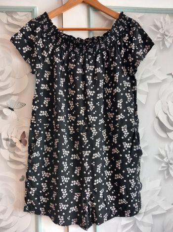 Combishort fleuri