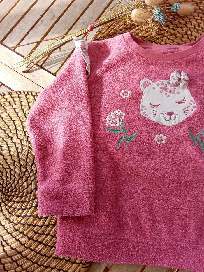 Pyjama 2 pièces tons lilas imprimé Sergent Major taille 3 ans - photo numéro 6