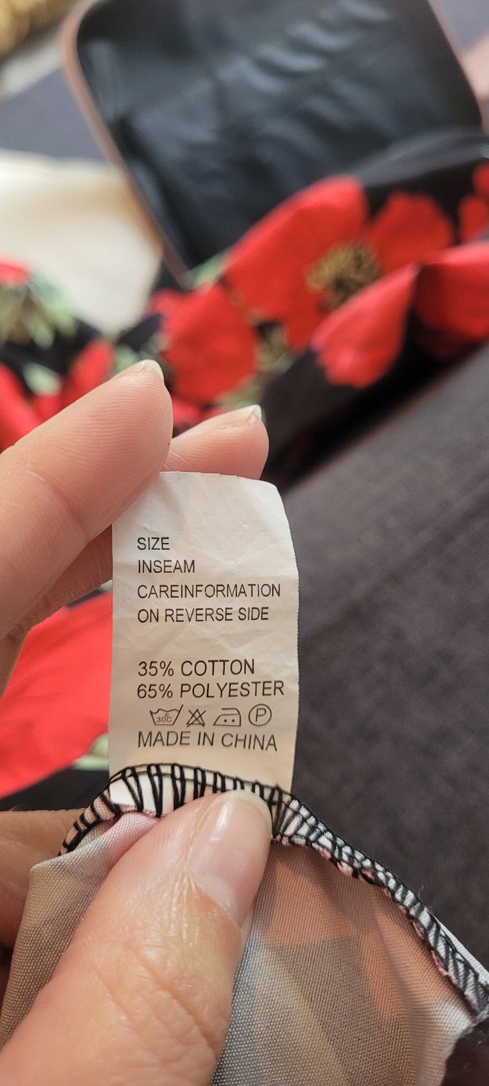 Robe fleurie taille L - photo numéro 4