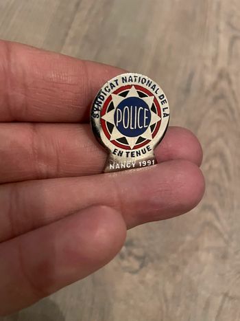 Pin’s Police National Nancy