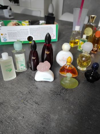 Lot 10 miniatures Parfum Yves Rocher