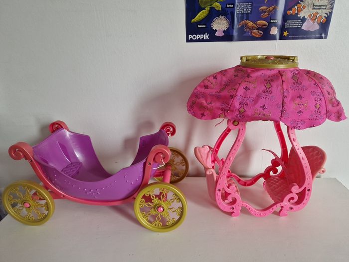 Carrosse montgolfière Barbie - photo numéro 3