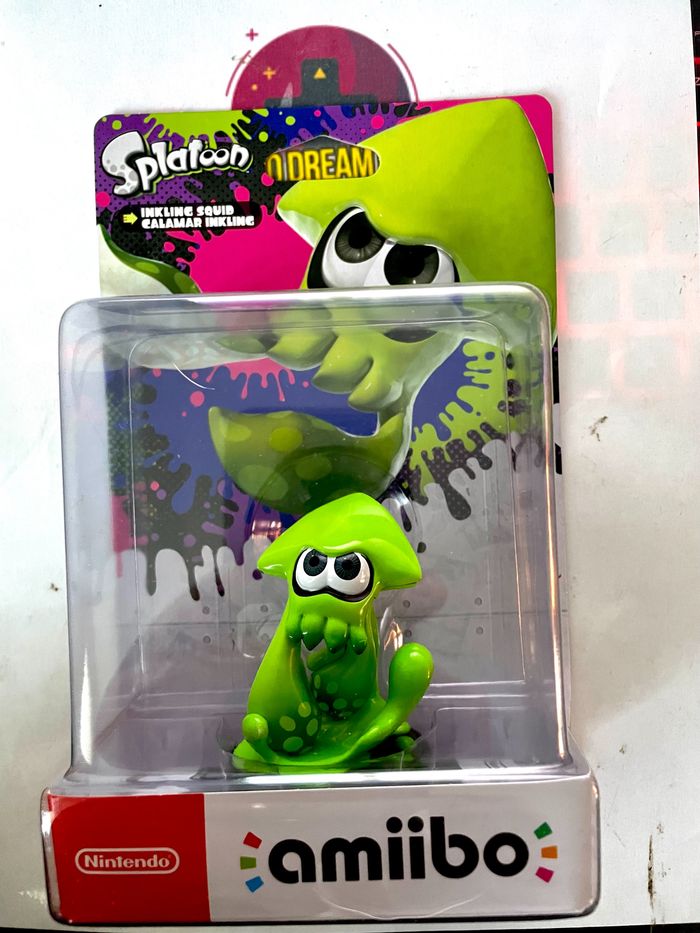 Amiibo Inkling squid vert