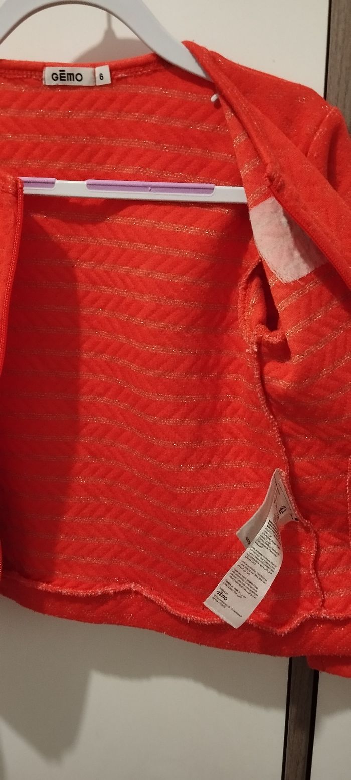 Veste gilet fille 6 ans Gémo - photo numéro 10