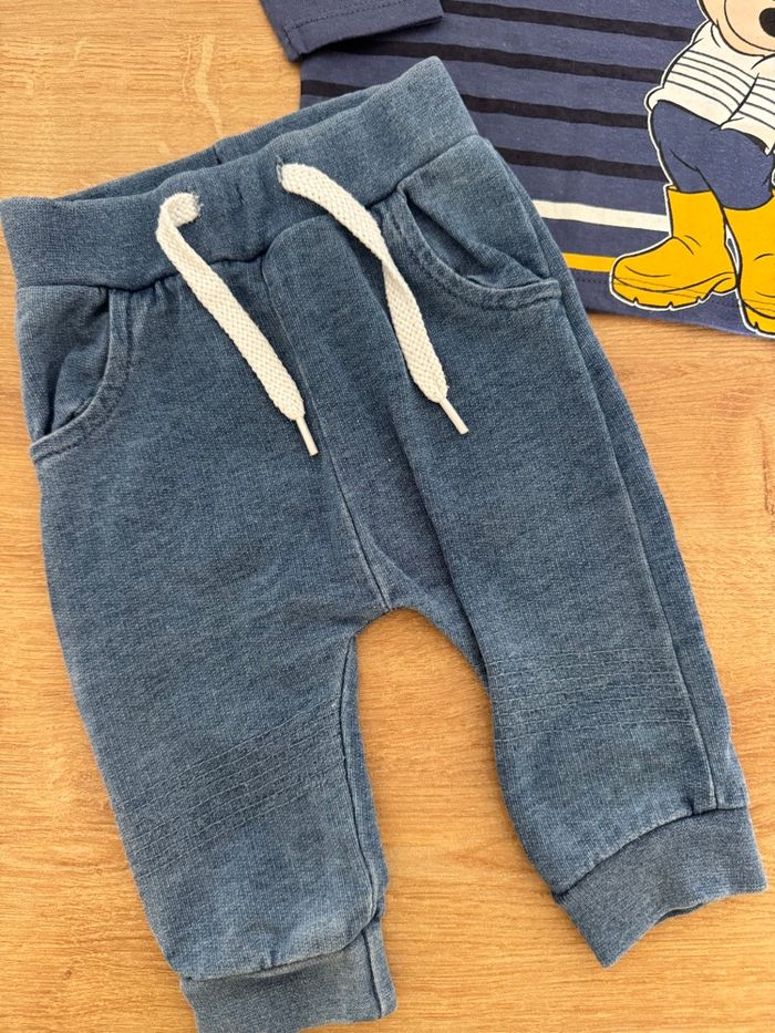 Lot de vêtements 8 pièces (4 hauts + 4 bas) - taille 3 mois - photo numéro 3