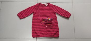 Robe pull manche longue 18 mois