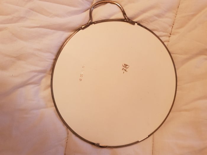 Plateau en céramique et métal - photo numéro 2