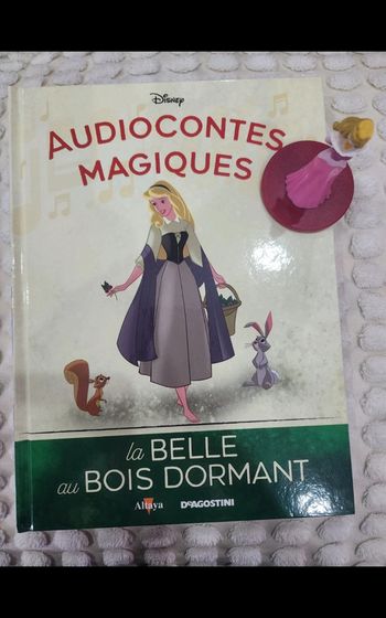 25ēme audioconte magique collection altaya deagostini livre et figurine disney audio conte