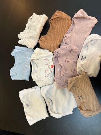 Lot de 10 bodies 3 mois 