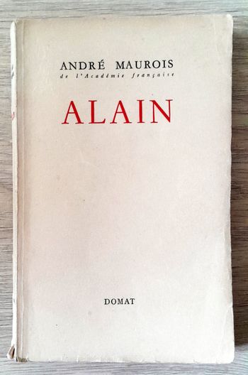 André Maurois - Alain