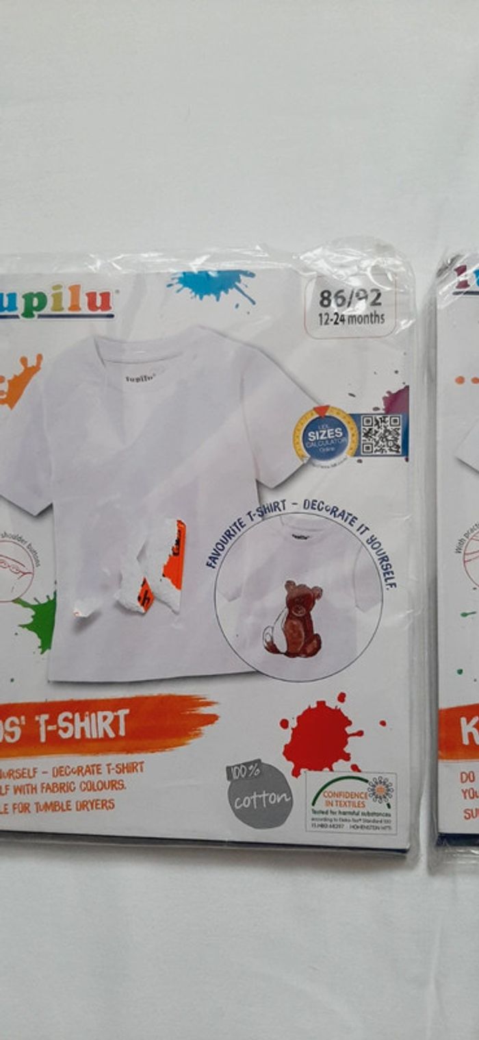 2 t-shirts à colorer - photo numéro 3