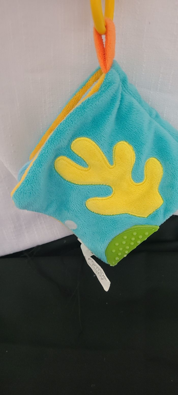 Livre peluche d'éveil de la mer - photo numéro 3