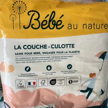 bébé au naturel t4 culotte