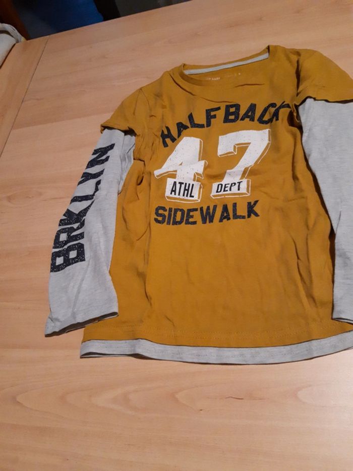 T shirt manches longues garçon