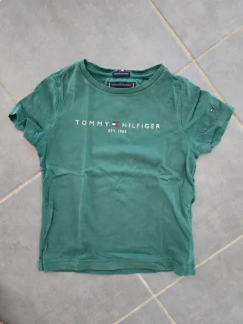 Tee shirt Tommy Hilfiger vert